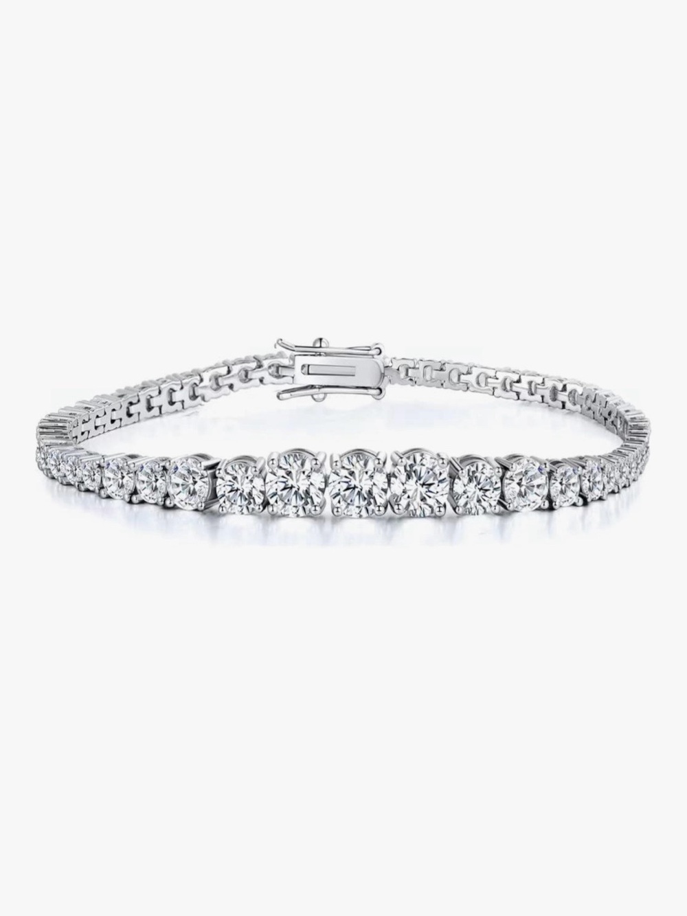 14k 17.2ct Tennis Bracelet